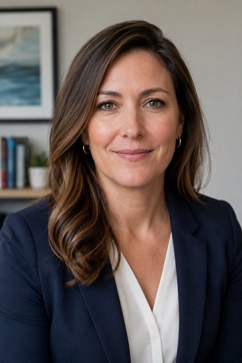 Clean LinkedIn headshot with natural expression and professional framing.